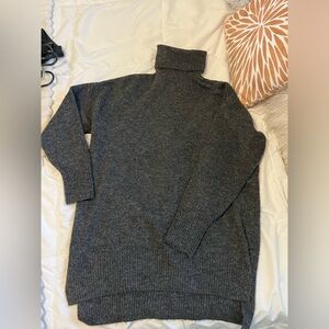 H&M Turtleneck dark grey sweater